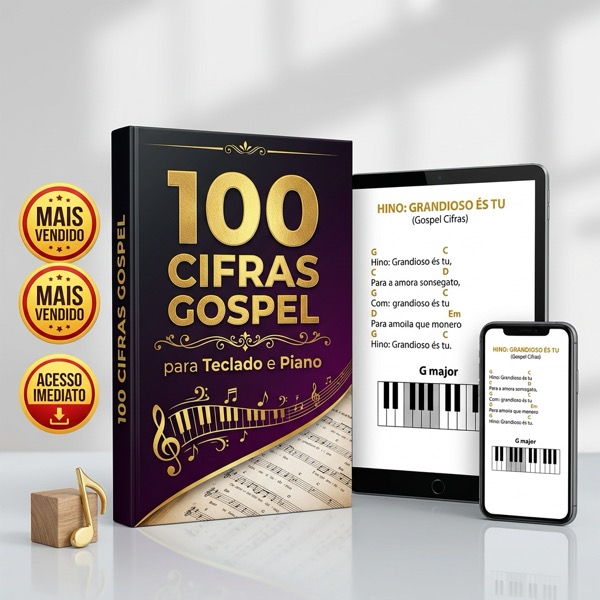 100 Cifras Gospel para Piano