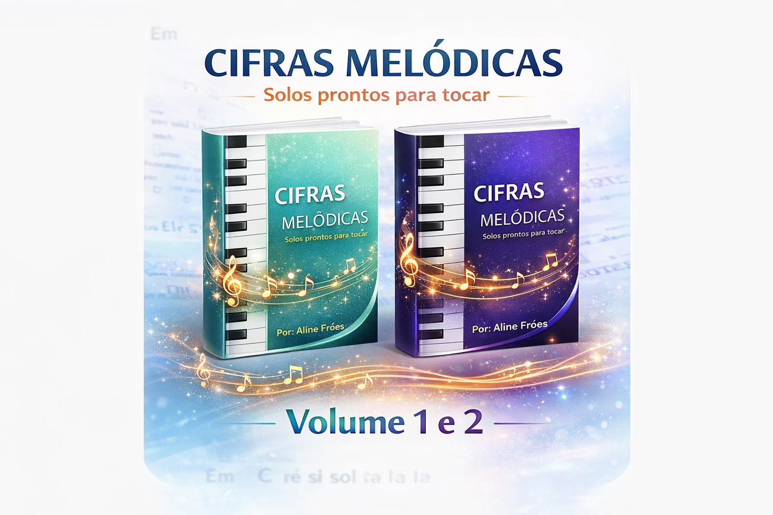 Cifras Melódicas Volume 1 e 2