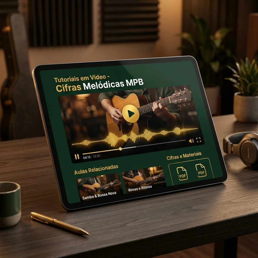Vídeos tutoriais das principais músicas