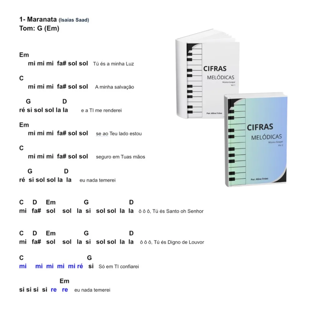 Ebook Cifras Melódicas